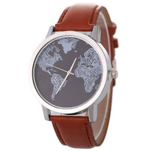 Load image into Gallery viewer, Newly Design World Map Watch Men Women Gift Watches Unique Designer Fashion time Quartz Men clock