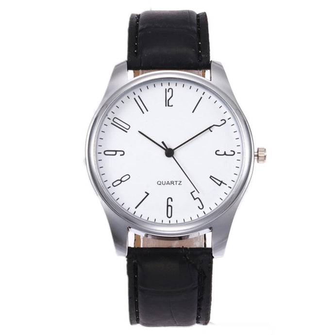 New Luxury Watch Fashion Watch for Man Mens Simple Business Fashion Leather Quartz Wrist Watches