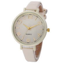 Load image into Gallery viewer, Fasion High Quality Womens Watch Women Casual Checkers Faux Leather Quartz Watches