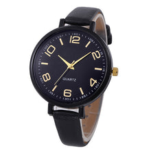 Load image into Gallery viewer, Fasion High Quality Womens Watch Women Casual Checkers Faux Leather Quartz Watches