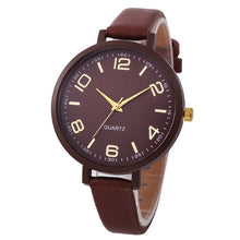 Load image into Gallery viewer, Fasion High Quality Womens Watch Women Casual Checkers Faux Leather Quartz Watches