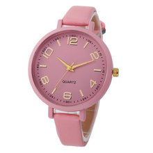 Load image into Gallery viewer, Fasion High Quality Womens Watch Women Casual Checkers Faux Leather Quartz Watches