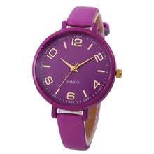 Load image into Gallery viewer, Fasion High Quality Womens Watch Women Casual Checkers Faux Leather Quartz Watches