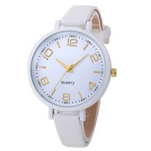 Load image into Gallery viewer, Fasion High Quality Womens Watch Women Casual Checkers Faux Leather Quartz Watches