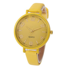 Load image into Gallery viewer, Fasion High Quality Womens Watch Women Casual Checkers Faux Leather Quartz Watches