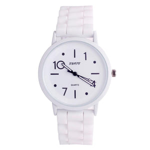 Ladies Watch Women Curren Women Watches Silicone Rubber Jelly Gel Quartz Casual Sports Wrist Watch