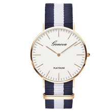 Load image into Gallery viewer, Classic Hot Sale Nylon strap Style Quartz Women Watch Men