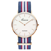 Load image into Gallery viewer, Classic Hot Sale Nylon strap Style Quartz Women Watch Men