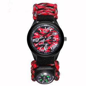 Outdoor Survival Watch Compass Watch