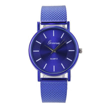 Load image into Gallery viewer, Modern fashion Red quartz Pink Blue watch men women