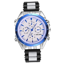 Load image into Gallery viewer, New Brand Fashion Men Watch Men Silicone &amp; Alloy Band Quartz Wristwatch Male Clock